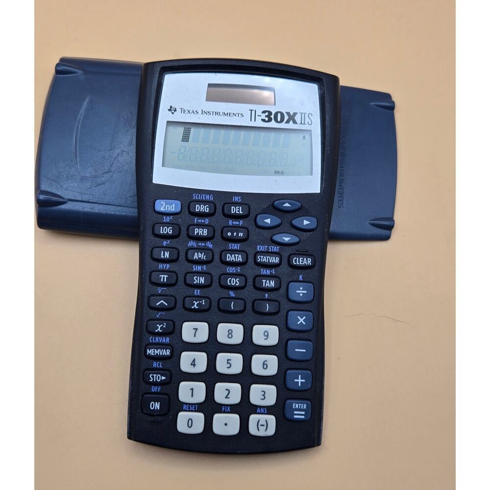 Texas Inst. Calculator TI-30X llS Scientific Pre-Loved Works